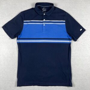 Nike Polo Shirt Mens Medium Tennis Pickleball‎ Golf Preppy Casual Vacation Work